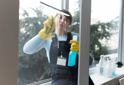 Nettoyage de vitres intérieures et extérieures à Saint-Vincent-sur-Graon